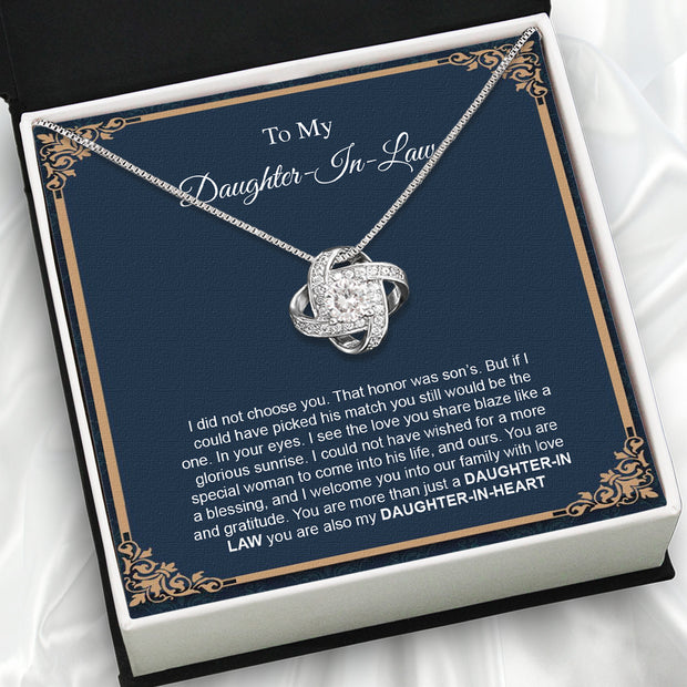 Daughter-In-Law Necklace: Whispers of Love, Spoken From the Heart