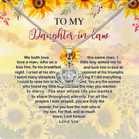 Thumbnail for Daughter-In-Law Necklace: Whispers of Love, Spoken From the Heart