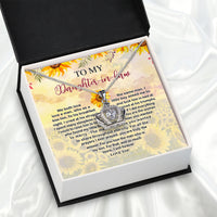 Thumbnail for Daughter-In-Law Necklace: Whispers of Love, Spoken From the Heart