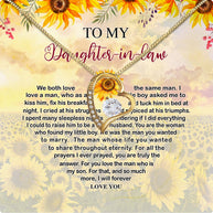 Daughter-In-Law Necklace: Whispers of Love, Spoken From the Heart