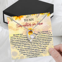 Thumbnail for Daughter-In-Law Necklace: Whispers of Love, Spoken From the Heart