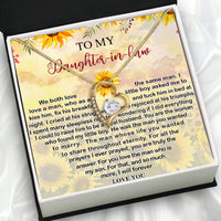 Thumbnail for Daughter-In-Law Necklace: Whispers of Love, Spoken From the Heart