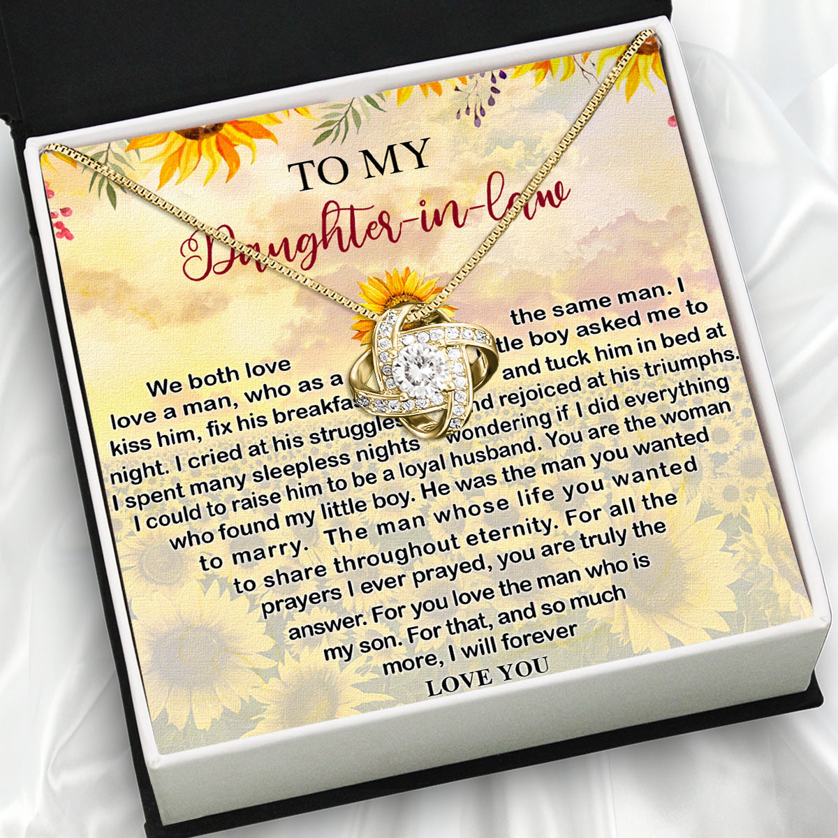 Daughter-In-Law Necklace: Whispers of Love, Spoken From the Heart