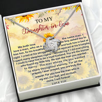 Thumbnail for Daughter-In-Law Necklace: Whispers of Love, Spoken From the Heart