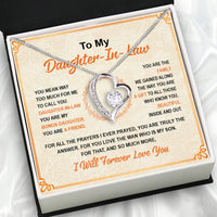 Thumbnail for Daughter-In-Law Necklace: Whispers of Love, Spoken From the Heart