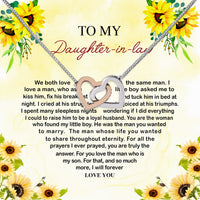 Thumbnail for Daughter-In-Law Necklace: Whispers of Love, Spoken From the Heart