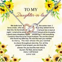 Thumbnail for Daughter-In-Law Necklace: Whispers of Love, Spoken From the Heart