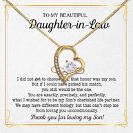 Daughter-In-Law Necklace: Whispers of Love, Spoken From the Heart