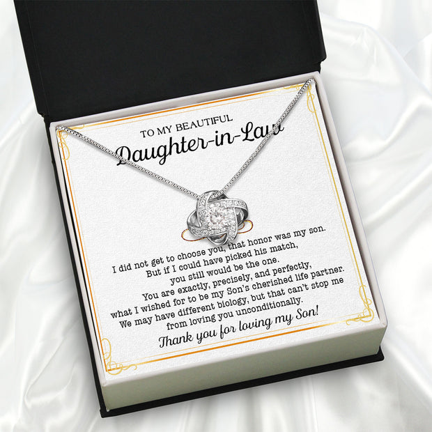 Daughter-In-Law Necklace: Whispers of Love, Spoken From the Heart