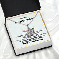 Thumbnail for Daughter-In-Law Necklace: Whispers of Love, Spoken From the Heart