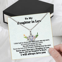 Thumbnail for Daughter-In-Law Necklace: Whispers of Love, Spoken From the Heart