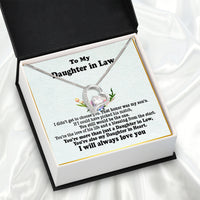 Thumbnail for Daughter-In-Law Necklace: Whispers of Love, Spoken From the Heart