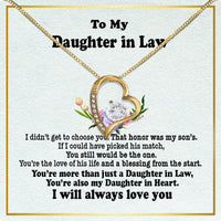 Thumbnail for Daughter-In-Law Necklace: Whispers of Love, Spoken From the Heart