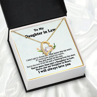 Thumbnail for Daughter-In-Law Necklace: Whispers of Love, Spoken From the Heart