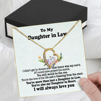 Thumbnail for Daughter-In-Law Necklace: Whispers of Love, Spoken From the Heart