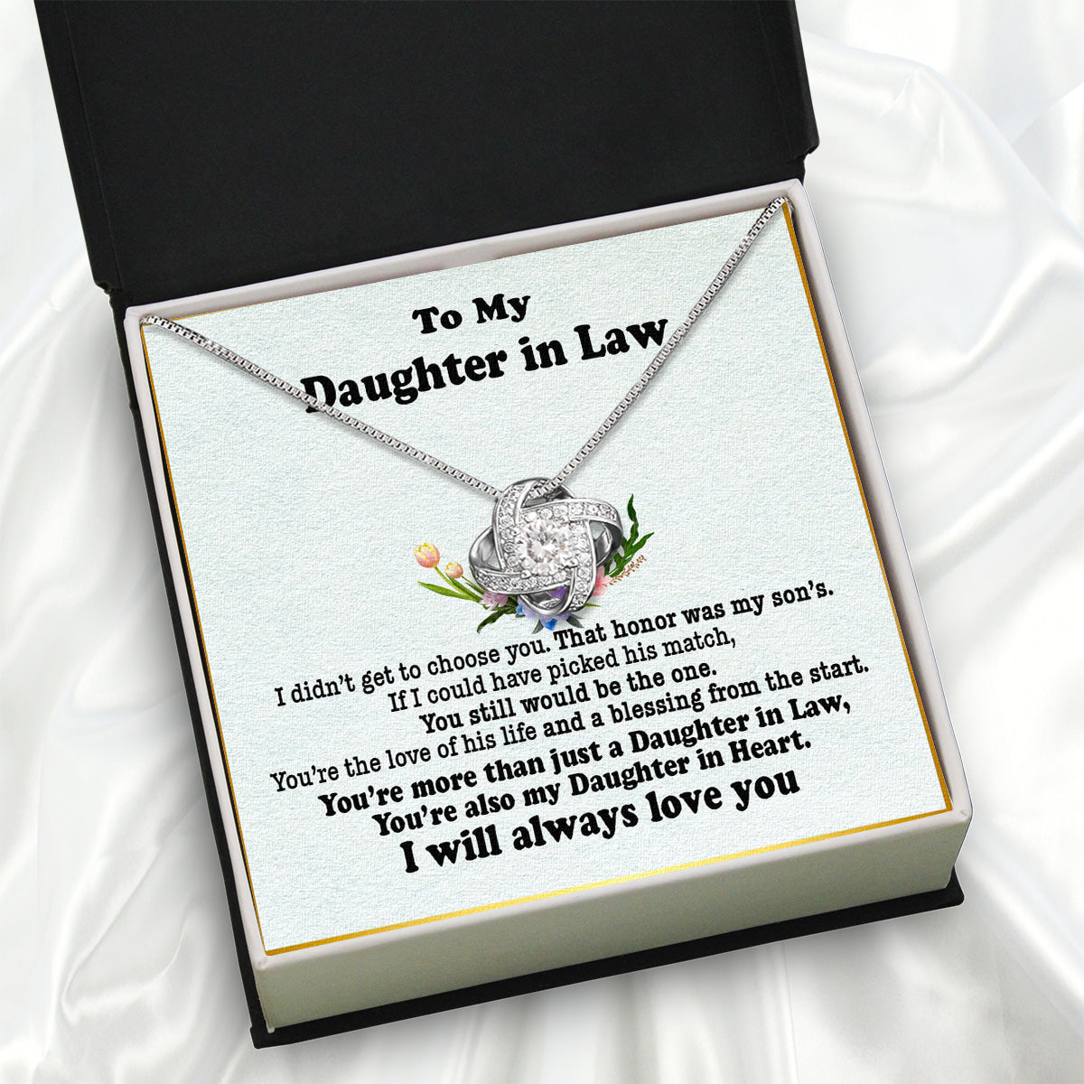 Daughter-In-Law Necklace: Whispers of Love, Spoken From the Heart