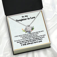 Thumbnail for Daughter-In-Law Necklace: Whispers of Love, Spoken From the Heart