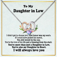 Thumbnail for Daughter-In-Law Necklace: Whispers of Love, Spoken From the Heart