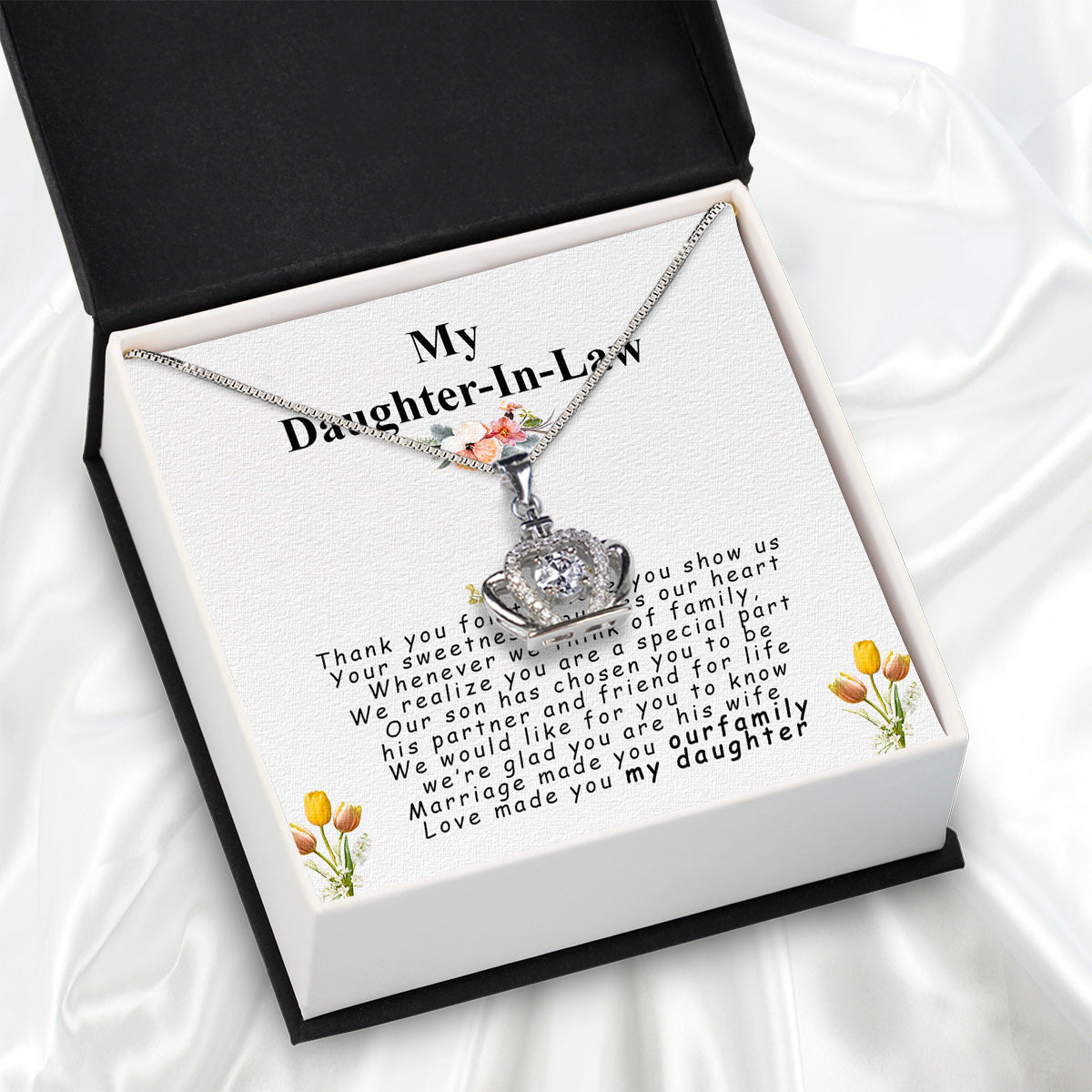 Daughter-In-Law Necklace: Whispers of Love, Spoken From the Heart