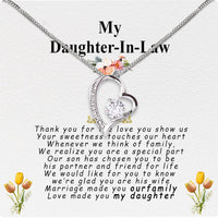 Thumbnail for Daughter-In-Law Necklace: Whispers of Love, Spoken From the Heart