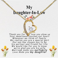 Thumbnail for Daughter-In-Law Necklace: Whispers of Love, Spoken From the Heart