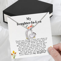 Thumbnail for Daughter-In-Law Necklace: Whispers of Love, Spoken From the Heart