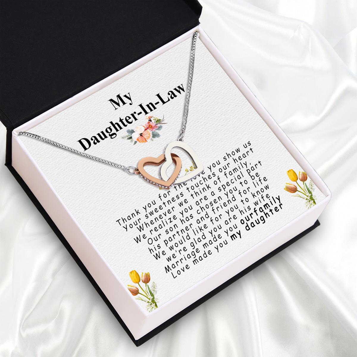 Daughter-In-Law Necklace: Whispers of Love, Spoken From the Heart