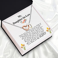 Thumbnail for Daughter-In-Law Necklace: Whispers of Love, Spoken From the Heart