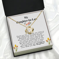 Thumbnail for Daughter-In-Law Necklace: Whispers of Love, Spoken From the Heart