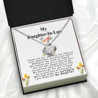 Thumbnail for Daughter-In-Law Necklace: Whispers of Love, Spoken From the Heart