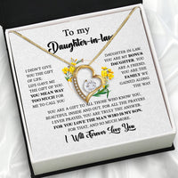 Thumbnail for Daughter-In-Law Necklace: Whispers of Love, Spoken From the Heart