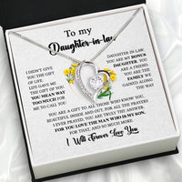 Thumbnail for Daughter-In-Law Necklace: Whispers of Love, Spoken From the Heart