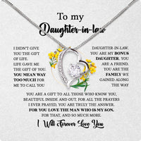 Thumbnail for Daughter-In-Law Necklace: Whispers of Love, Spoken From the Heart