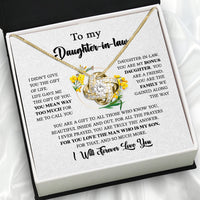 Thumbnail for Daughter-In-Law Necklace: Whispers of Love, Spoken From the Heart