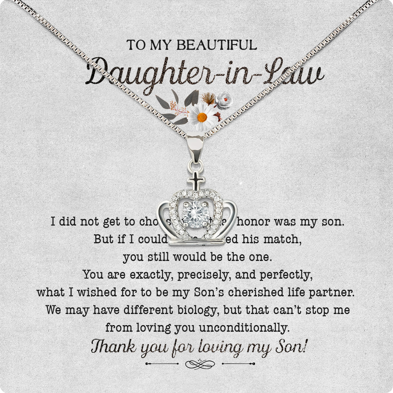 Daughter-In-Law Necklace: Whispers of Love, Spoken From the Heart