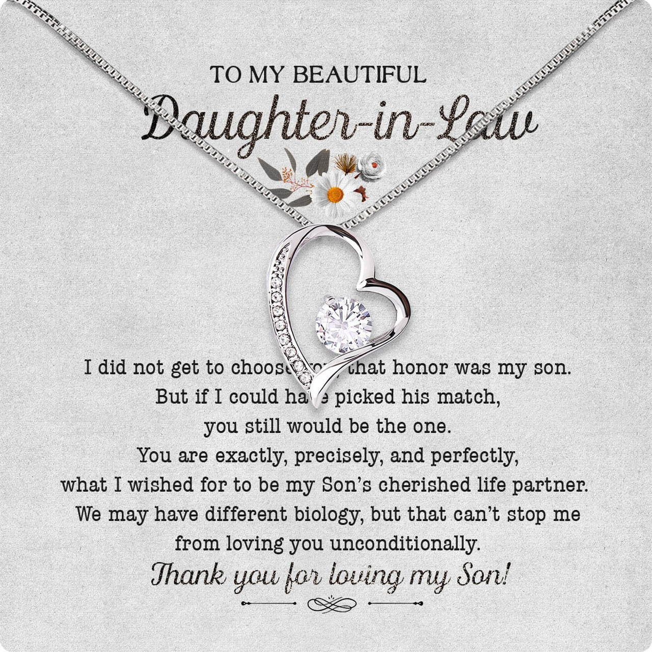 Daughter-In-Law Necklace: Whispers of Love, Spoken From the Heart