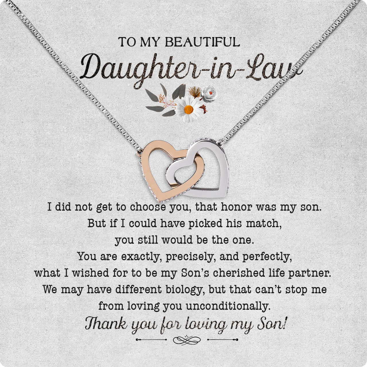 Daughter-In-Law Necklace: Whispers of Love, Spoken From the Heart