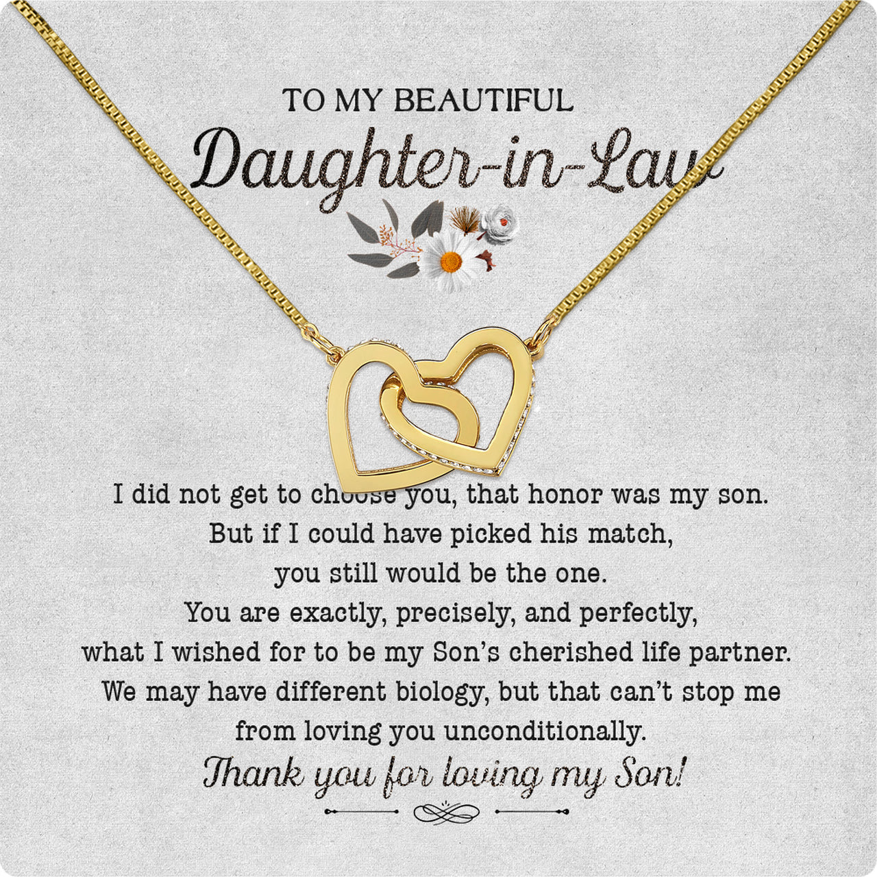 Daughter-In-Law Necklace: Whispers of Love, Spoken From the Heart