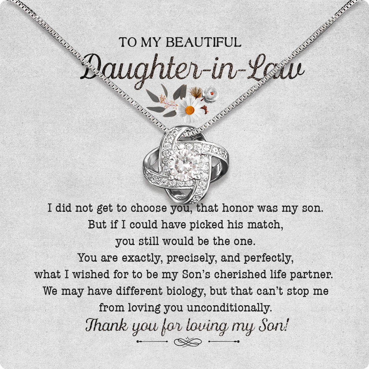 Daughter-In-Law Necklace: Whispers of Love, Spoken From the Heart