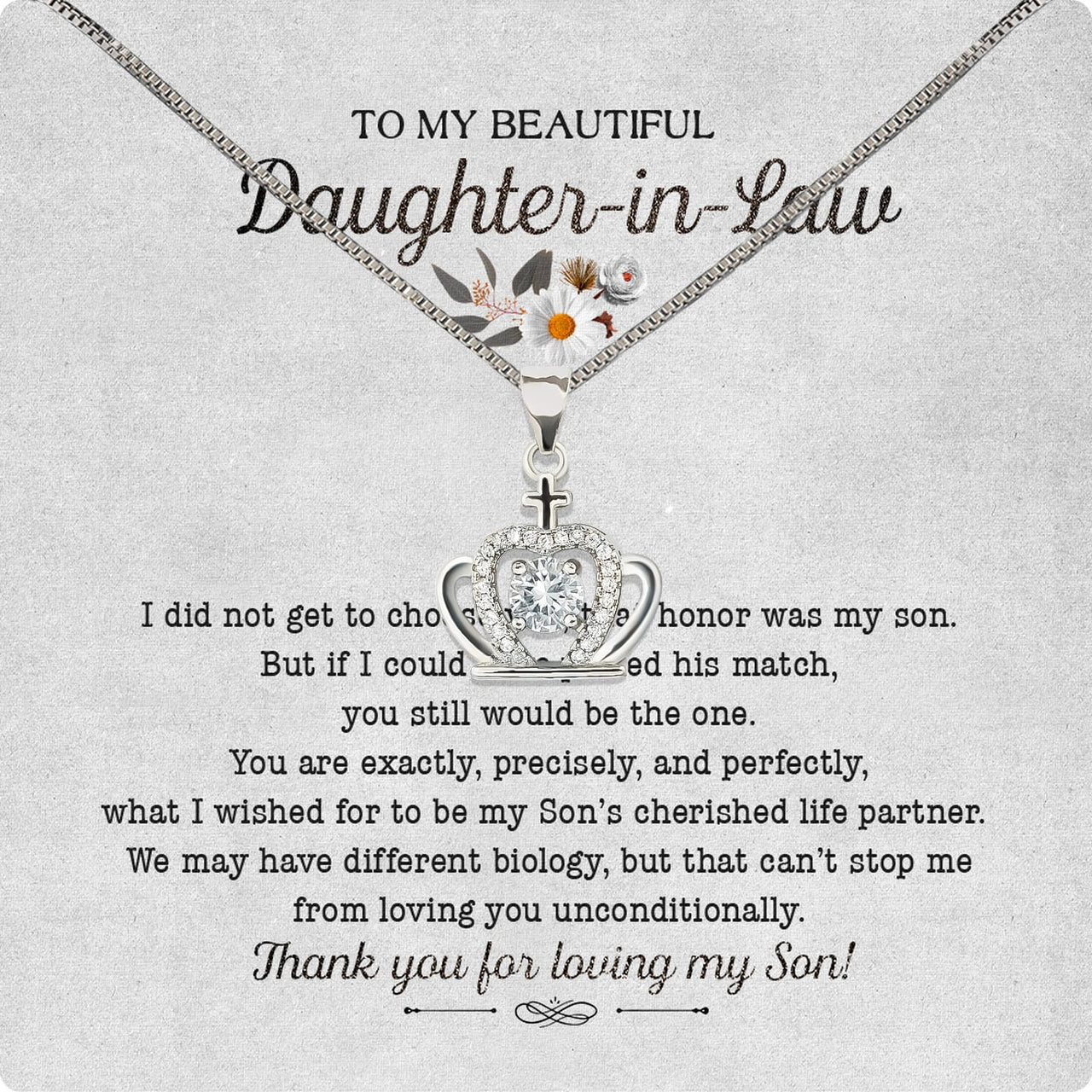 Daughter-In-Law Necklace: Whispers of Love, Spoken From the Heart