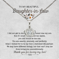 Thumbnail for Daughter-In-Law Necklace: Whispers of Love, Spoken From the Heart