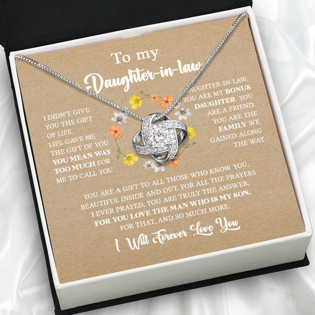 Daughter-In-Law Necklace: Whispers of Love, Spoken From the Heart