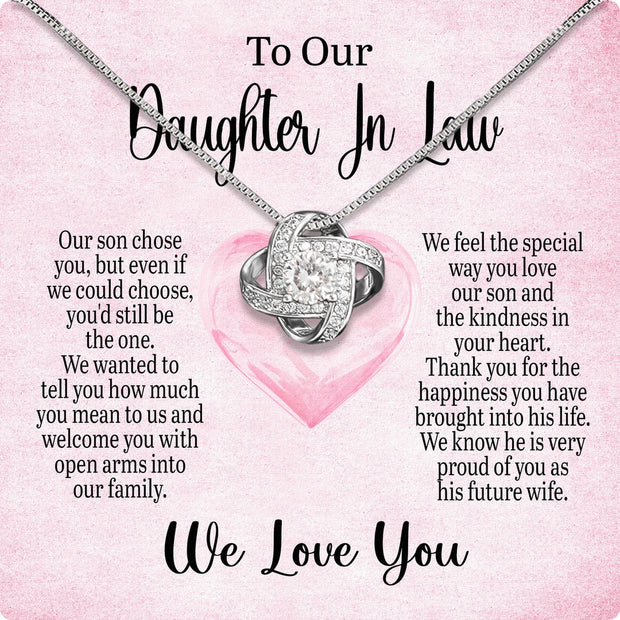 Daughter-In-Law Necklace: Whispers of Love, Spoken From the Heart