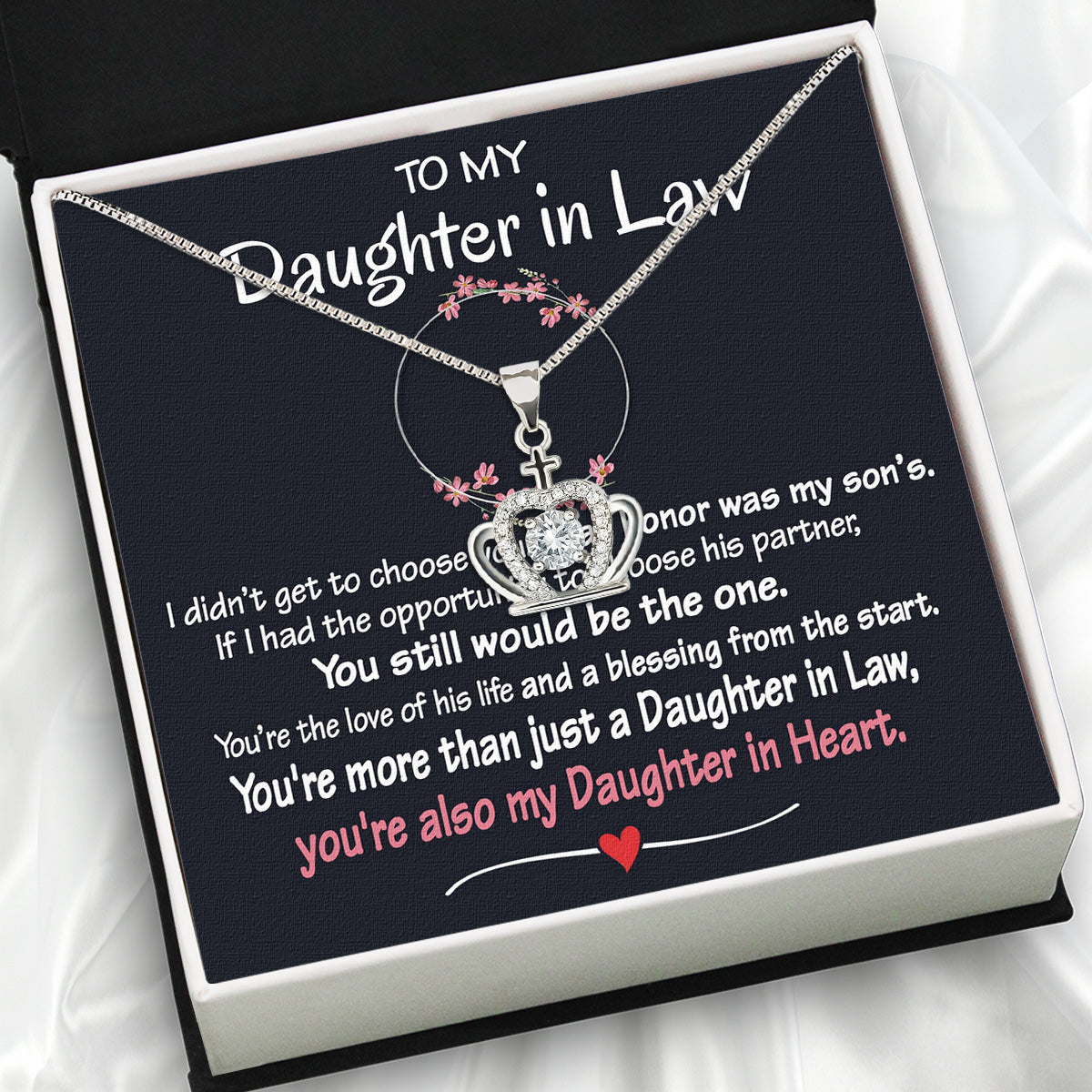 Daughter-In-Law Necklace: Whispers of Love, Spoken From the Heart