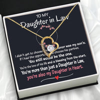 Thumbnail for Daughter-In-Law Necklace: Whispers of Love, Spoken From the Heart