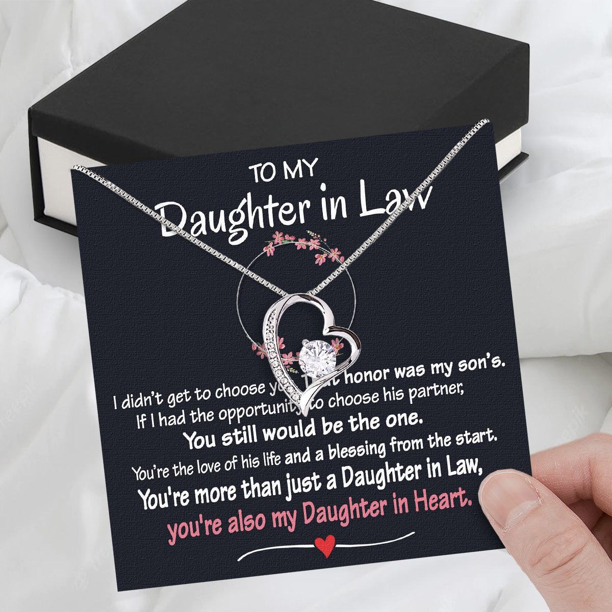 Daughter-In-Law Necklace: Whispers of Love, Spoken From the Heart