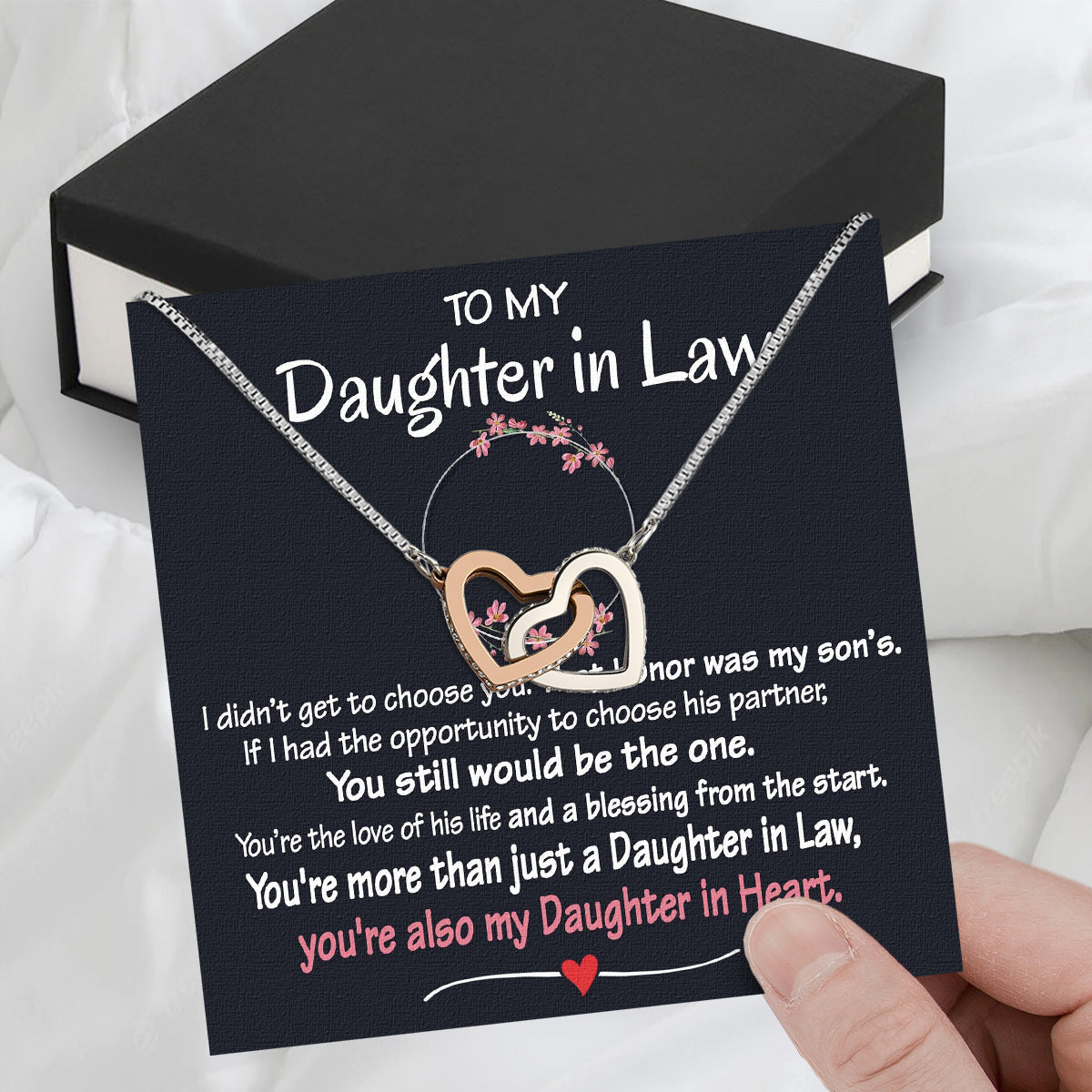 Daughter-In-Law Necklace: Whispers of Love, Spoken From the Heart