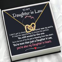 Thumbnail for Daughter-In-Law Necklace: Whispers of Love, Spoken From the Heart