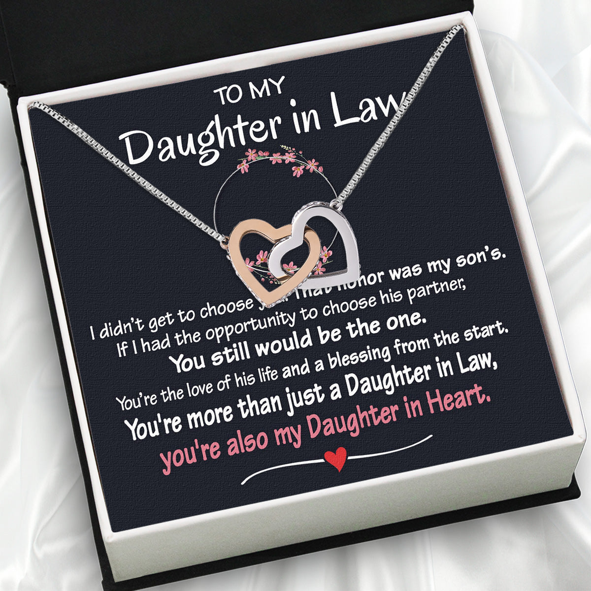 Daughter-In-Law Necklace: Whispers of Love, Spoken From the Heart