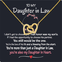 Thumbnail for Daughter-In-Law Necklace: Whispers of Love, Spoken From the Heart